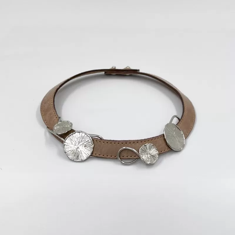 Venüs Due Gümüş Vizon Tasma