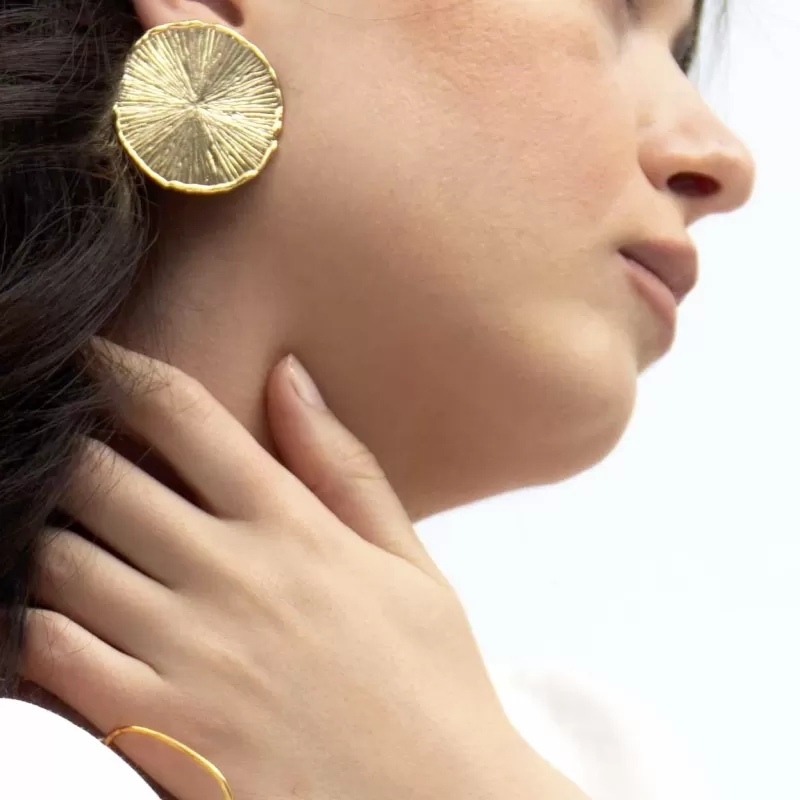 Venüs Piccolo Gold Küpe