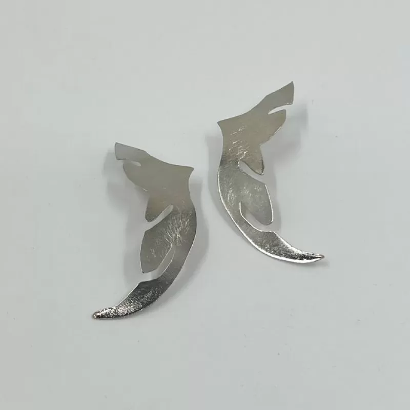 Lucia Gümüş Küpe