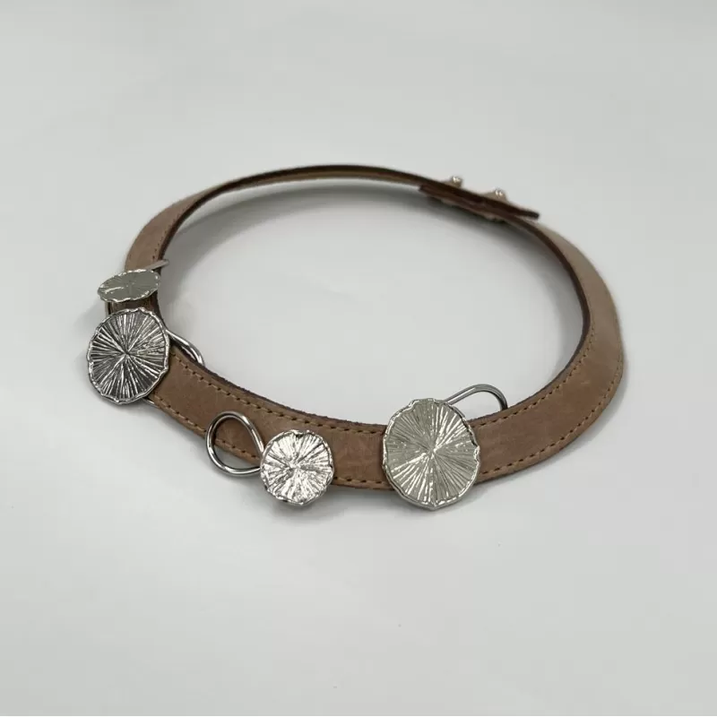 Venüs Due Gümüş Vizon Tasma