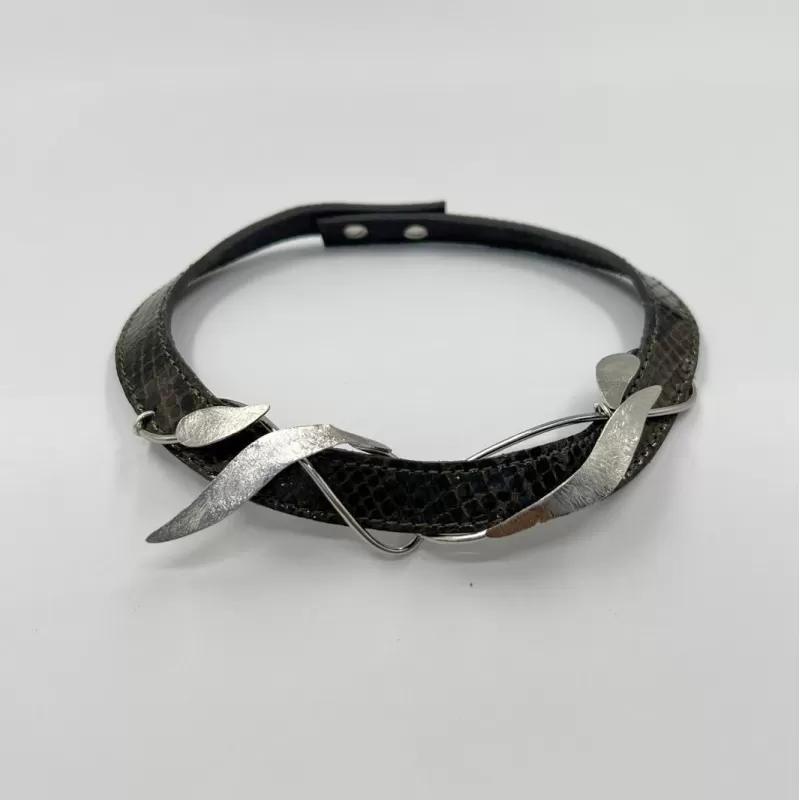 Baia Gümüş Haki Tasma