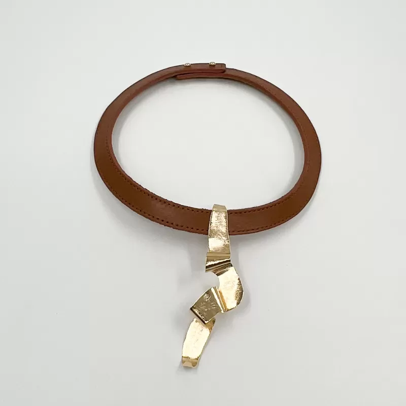 Medusa Gold Camel Derili Tasma